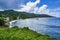 View of Antoine bay with tropical beach on Grenada island, Lesser Antilles