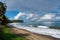 View of Antoine bay with tropical beach on Grenada island, Lesser Antilles