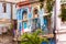 View of the apartment house, Havana, Cuba. Close-up.