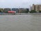 View of apartments along the Pasig river, Manila, Philippines