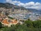 View apartments and luxury yachts in harbor Hercule, Monaco