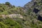 View apiary in the mountains Greece, Andros island, Cyclades