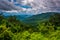 View of the Appalachians from the Blue Ridge Parkway in North Ca