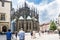 View of the apse of the Cathedral in the Prague Palace