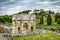 View the Arch of Constantine and Palatine Hill in Rome
