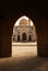 View through the arch of Mosque Al-Mustafa in Sharm El Sheikh