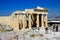 View of the archaeological site of the Acropolis