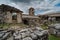 View of the archaeological site of Palenque, Mexico