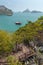 View of archipelago at the Angthong in Thailand