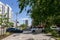 View of architecture and buildings in the central part of Belgorod