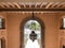 View through archway of the old Pima County Courthouse and Visitors Center