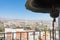 View of Arequipa from the bell tower of the Recoleta Monastery