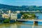 View of the Ars Electronica museum of science in the Austrian city Linz....IMAGE