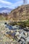 A view of Ashness Bridge with Catbells in the distance.