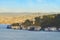 View of the Asian part of Istanbul and Bosphorus from the top of the hill.