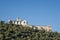 View of Assisi and the old church in the early morning, Italy