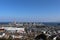 The view from Atago Jinja located on the hill.