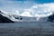 View of Athabasca Glacier along the Icefields Parkway, in the Canadian Rockies, Banff National Park