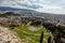 View of Athens city from Akropolis.