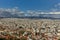 View of Athens city from Akropolis.