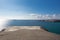 View of the Atlantic Ocean from a German bunker from the Second