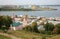 View of autumn Nizhny Novgorod in early autumn