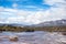 View of the Auyantepui. La Gran Sabana plain at kamarata valley