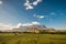 View of the Auyantepui. La Gran Sabana plain at kamarata valley