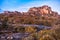 View of the Auyantepui. La Gran Sabana plain at kamarata valley