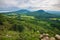 View Badacsony from Toti-Hill in Balaton Highlands. Badacsony Hill with the Lake Balaton in Hungary