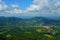 View of Baden-Baden from Mount Merkur in Germany