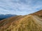 View of the Baiului Mountains, Romania