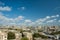 View of Baku Azerbaijan on bright