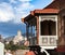 View from the balcony of the Armenian Church of St. George. Old Tbilisi. Georgia. Surb Gevorg