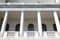 View of balcony of Livadia Palace