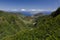 View from BalcÃµes viewpoint with superb views over the valley of the Ribeira da Metade., Madeira, Portugal