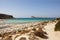 View of Balos bay in Crete, Greece.