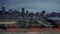 View on Baltimore skyline and Inner Harbor from Federal Hill