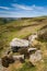 View from Bamford Edge toward Win Hill