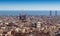 View of Barcelona from Mount Tibidabo