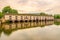 View at the Barrage Vauban bridge in Strasbourg - France