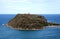 View of Barrenjoey Lighthouse on the top of Barrenjoey Head