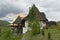 View of Barsana monastry Romania