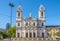 View at the Basilica da Estrela in Lisbon ,Portugal
