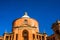 View at the Basilica of Madonna di San Luca in Bologna, Italy