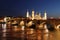 View of the basilica of the Virgen del Pilar and Ebro river, on