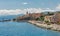 View of Bastia, Corsica island, France