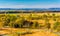 View of battlefields in Gettysburg, Pennsylvania.