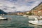 View of Bay of Kotor near Kotor city. Montenegro