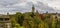 View of BCEE or Luxemburgish Spuerkeess Clock Tower in the UNESCO World Heritage Site of Luxembourg old town